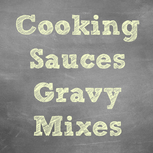Cooking Sauces & Gravy Mixes