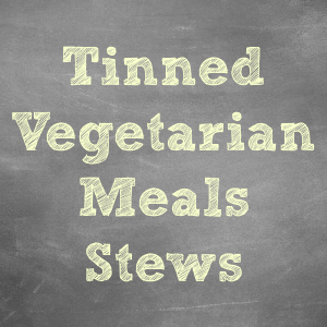 Tinned Vegetarian Meals & Stews