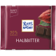 Ritter Sport Halbbitter, 50% Kakao, BBD 10.01.25