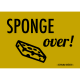 Denglisch-Postcard 'Sponge over'